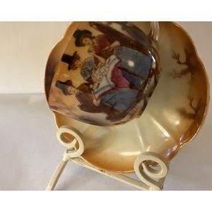 Welsh tea party cup and saucer